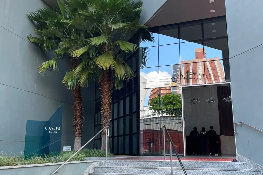 Entrada do Cayler Offices, onde fica a unidade da Província em Belo Horizonte
