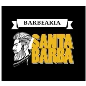 Logotipo da marca BARBEARIA SANTA BARBA
