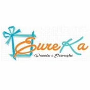 Logotipo da marca EUREKA PRESENTES E DECORAÇÕES