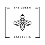 Logotipo da marca THE QUEEN CAFETERIA