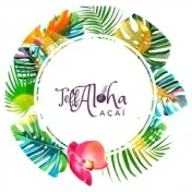 Logotipo da marca TEFFALOHA AÇAÍ